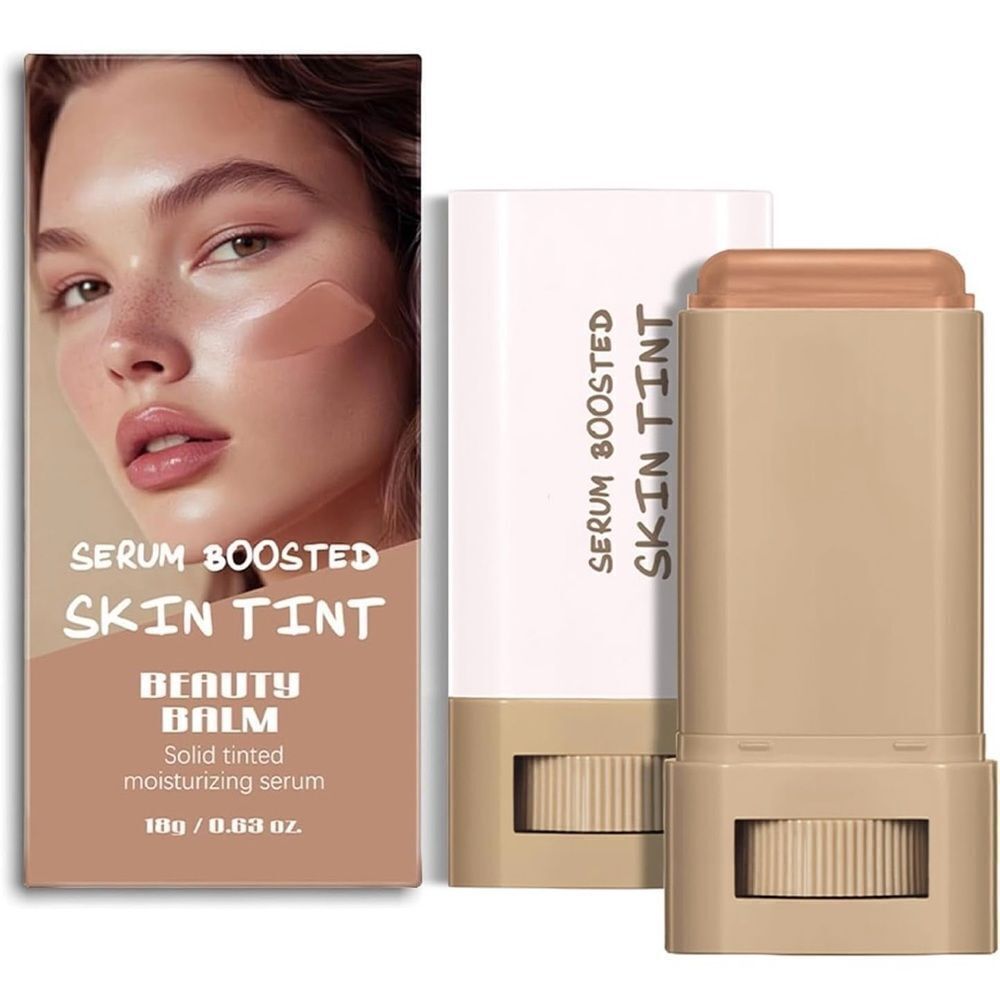 Foundation Stick Beauty Balm Serum Boosted Skin Tinted Moisturizer New